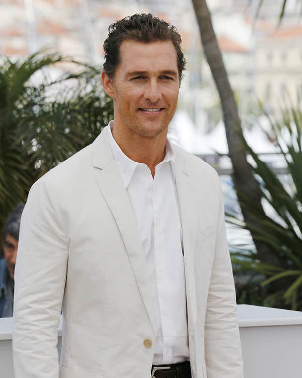 matthew mcconaughey / celebs who live like normal people