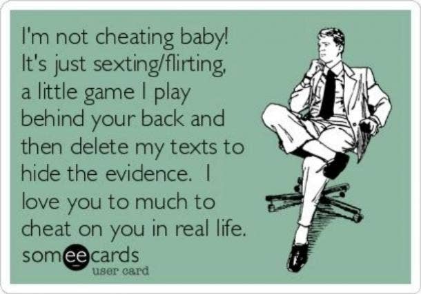 im not cheating baby cheating memes