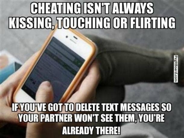 cheating isnt always cheating memes