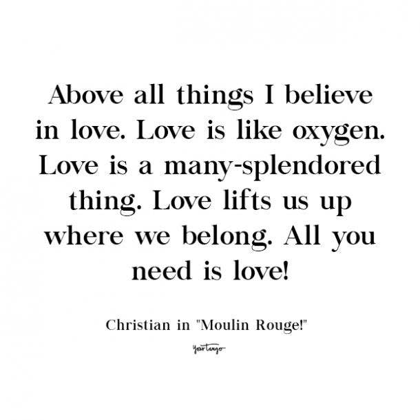 moulin rouge cute love quote