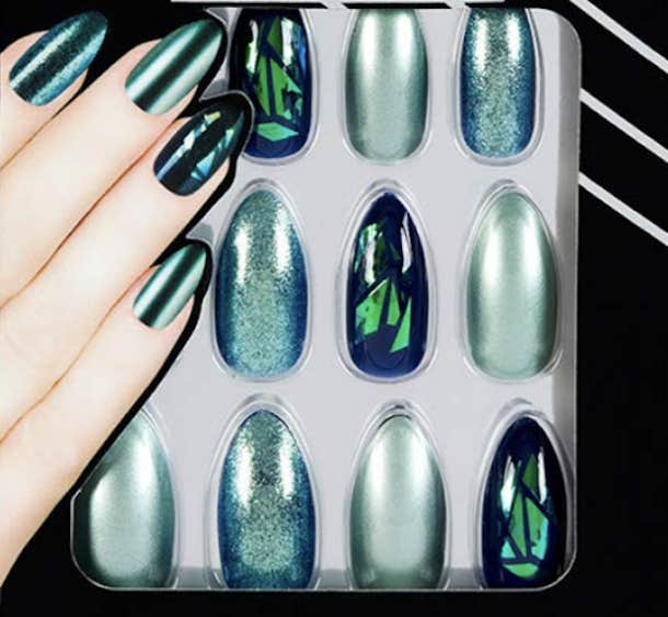 chrome nail ideas 3d 