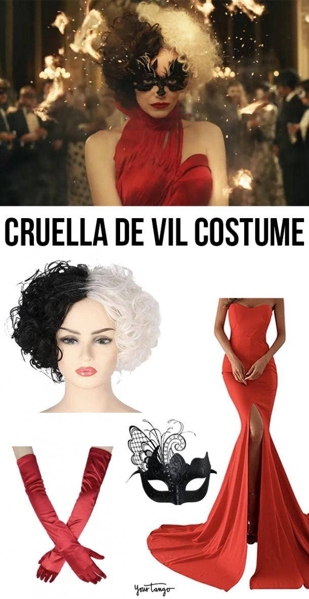 Emma Stone's "Cruella" Red Dress Costume