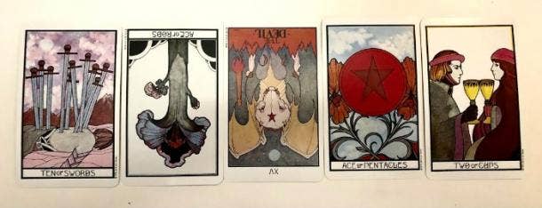 December 2020 Tarot Card Reading 1