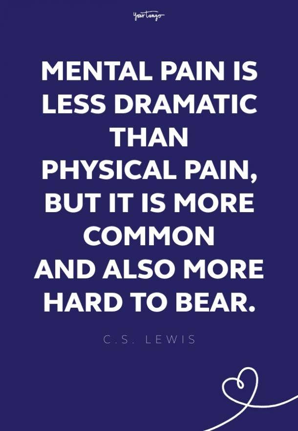 c.s. lewis depression quote