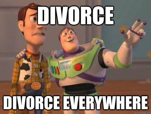 divorce everywhere toy story meme