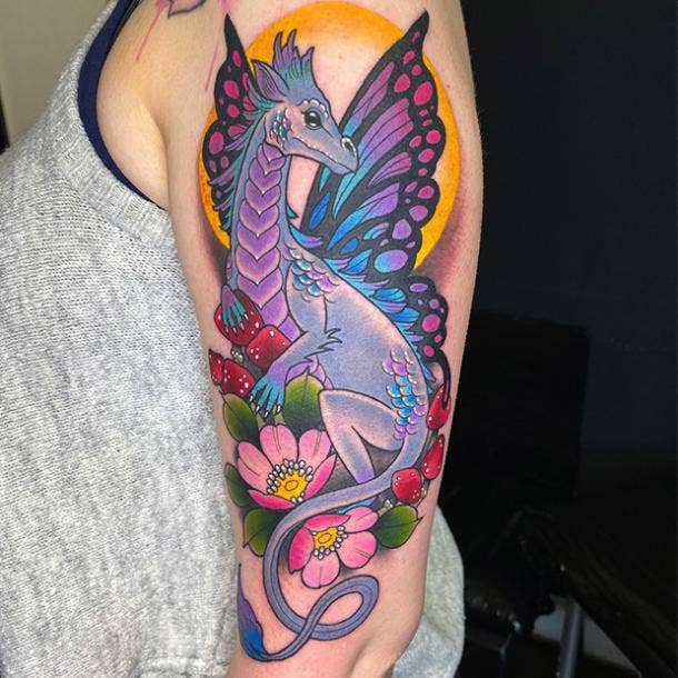 45 Elegant Dragon Tattoos For Women with Meaning - Our Mindful Life