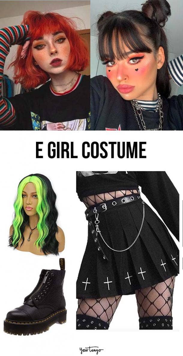 Tiktok "E-girl" Costume Inspiration 