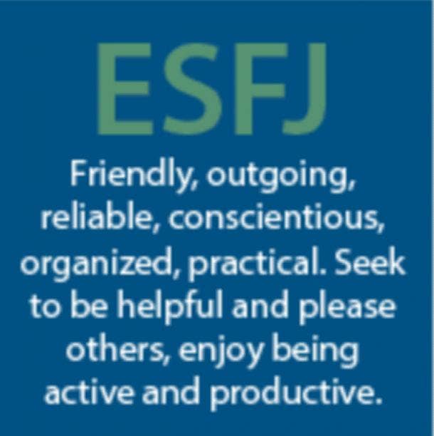 ESFJ personality type