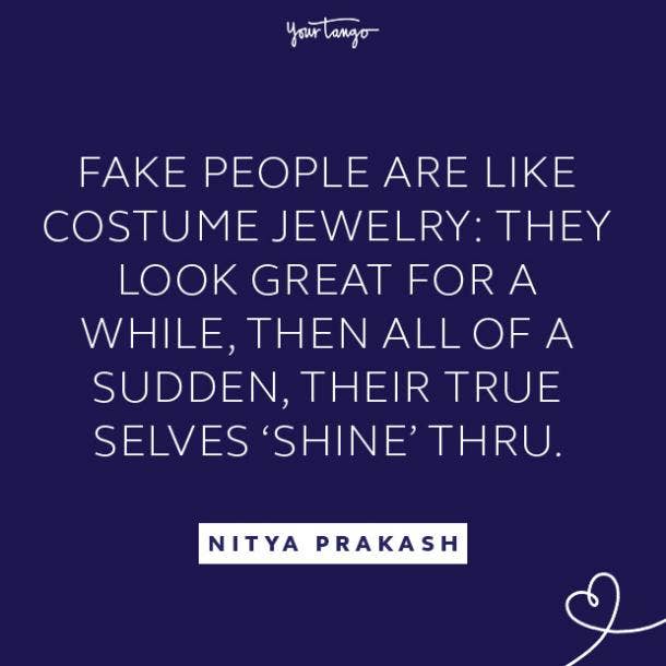 Nitya Prakash fake people quote