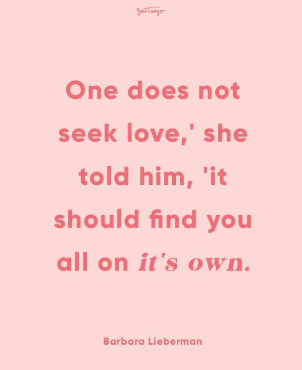 barbara lieberman finding love quotes