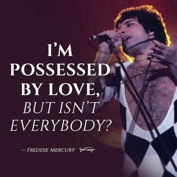 62 Best Freddie Mercury Quotes & Queen Song Lyrics Of All Time