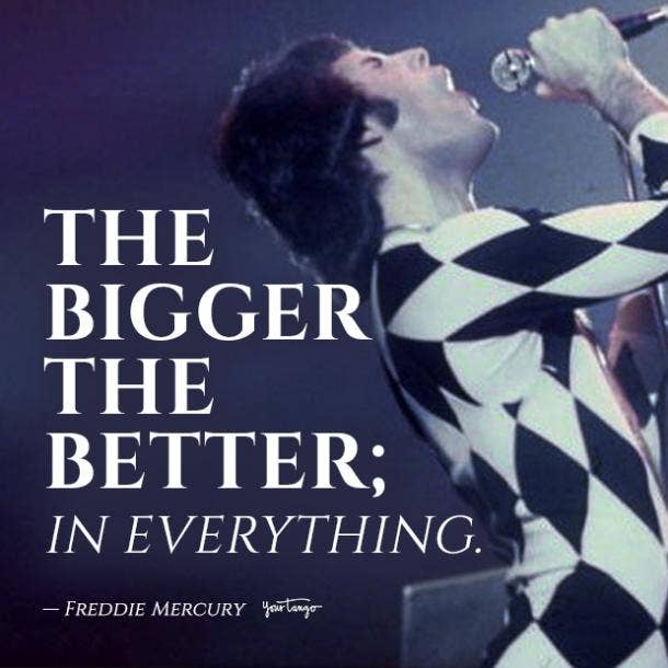 freddie mercury quote