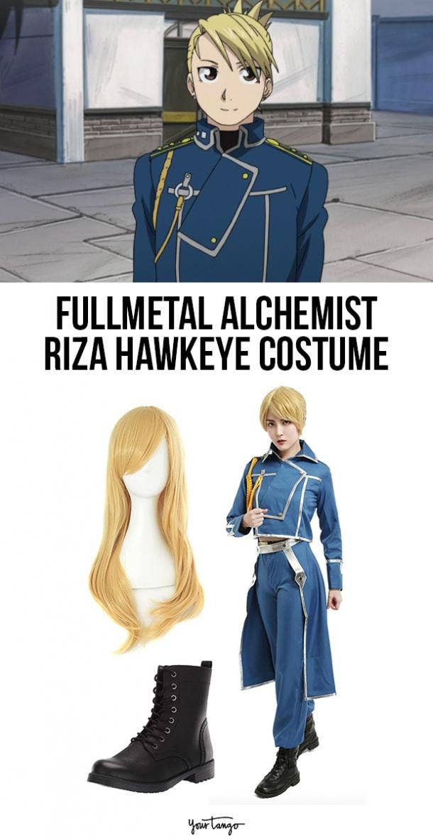 Riza Hawkeye Fullmetal Alchemist Military Halloween Costume 