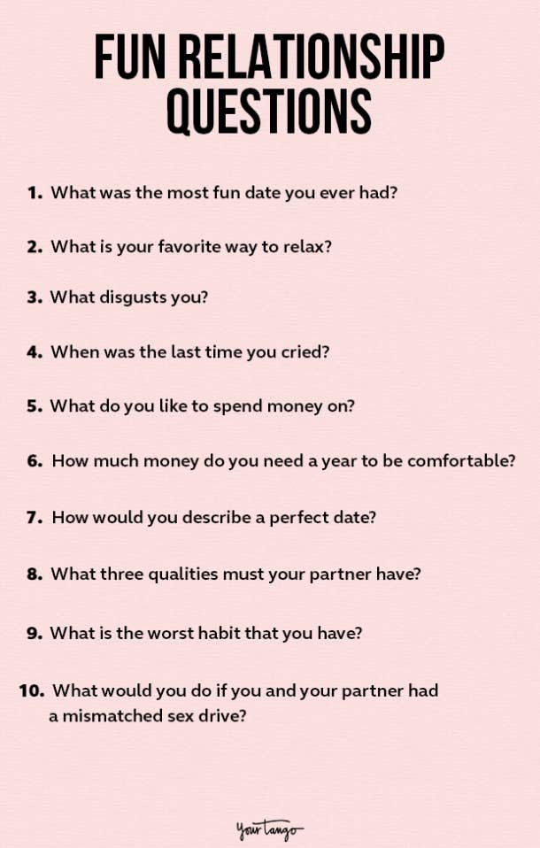 sexual questions for your girlfriend