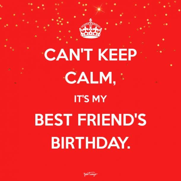 Happy Birthday To My Best Friend
