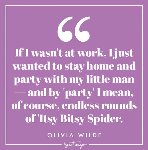 Olivia Wilde funny mothers day quotes