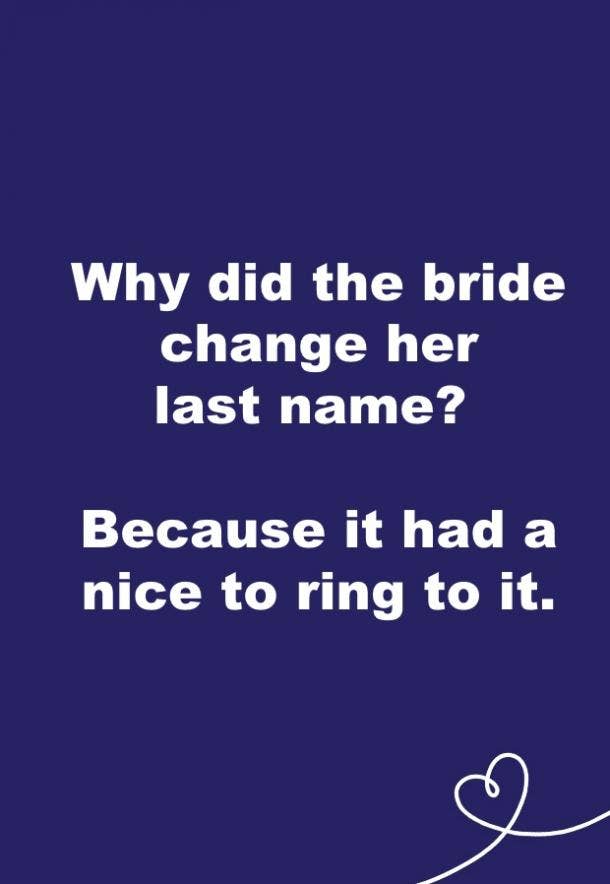 wedding puns