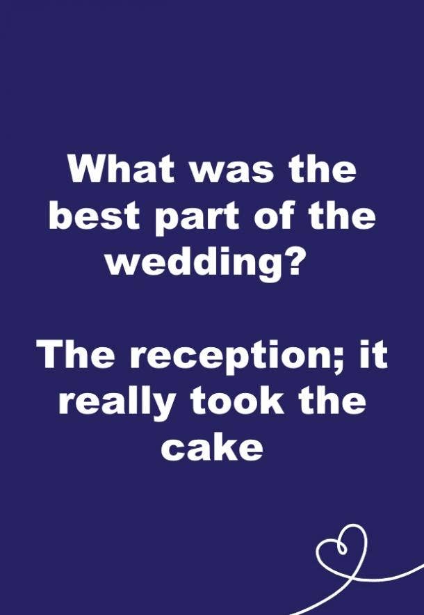85 Funny Wedding Puns & Clever Instagram Captions | YourTango