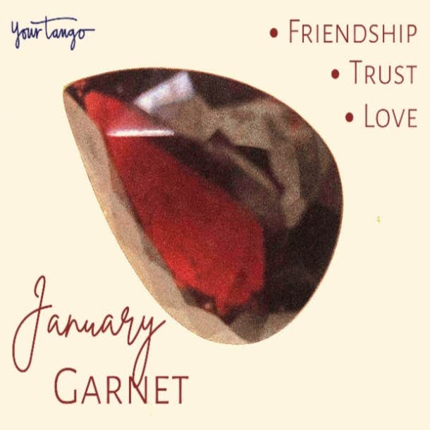 January birthstone garnet meaning