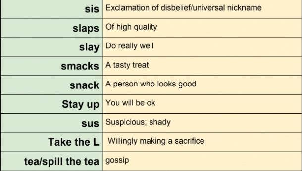 Slang Definition and Sentences