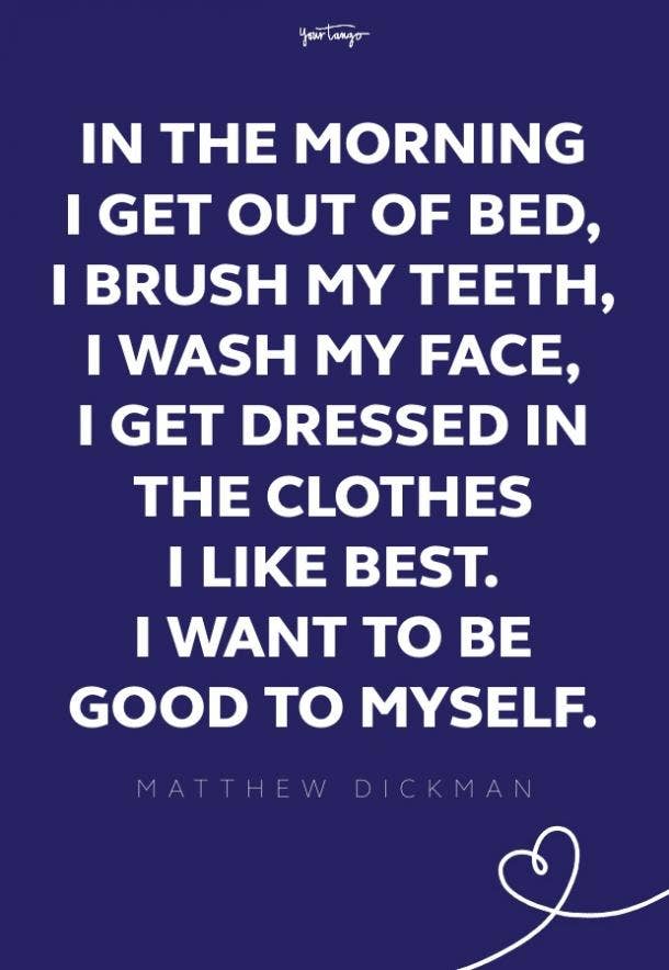 Matthew Dickman good morning quotes 