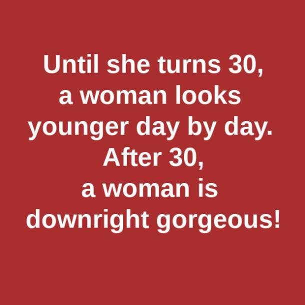 gorgeous 30th birthday meme