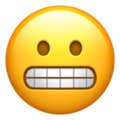 grimacing face emoji