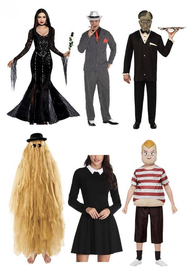 group halloween costumes addams family