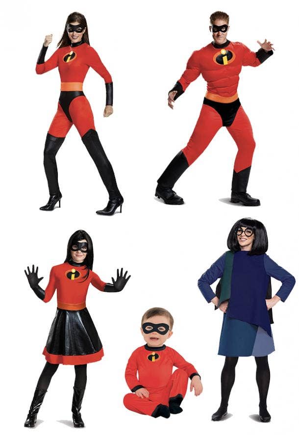 group halloween costumes the incredibles