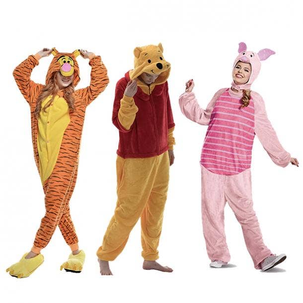 group halloween costumes winnie the pooh piglet tigger