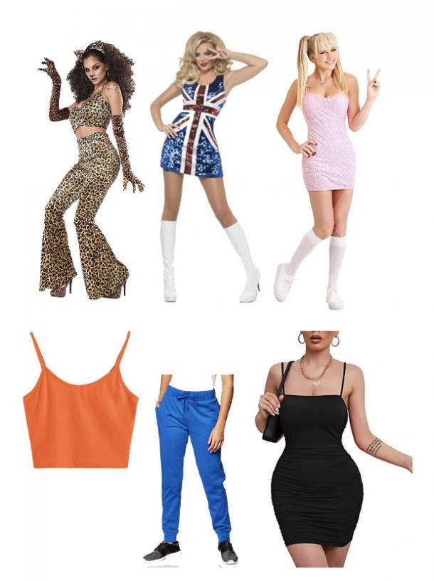 group halloween costumes spice girls