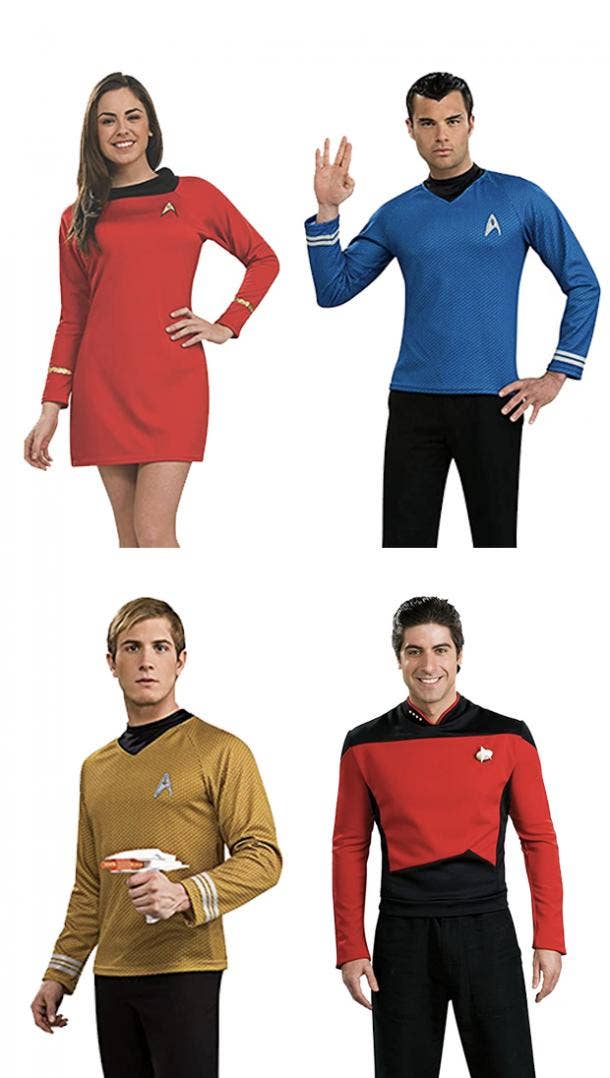 group halloween costumes star trek