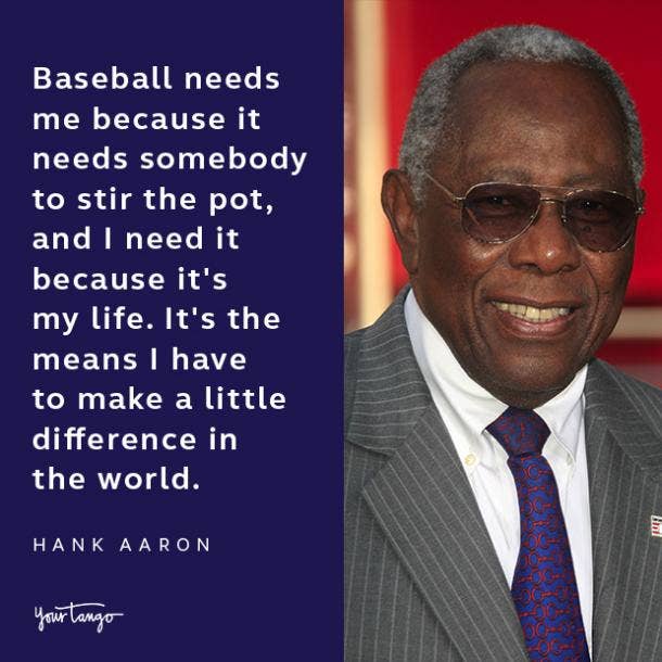 Hank Aaron quote