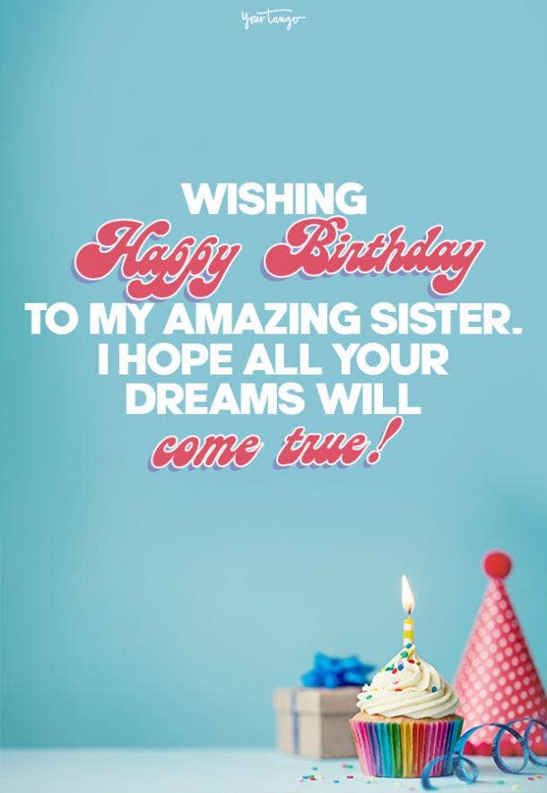 birthday wishes for sister