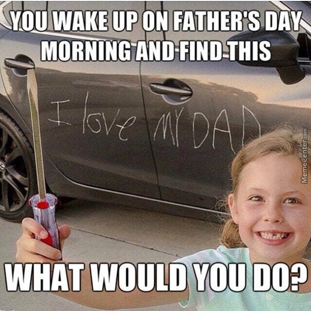 happy fathers day meme