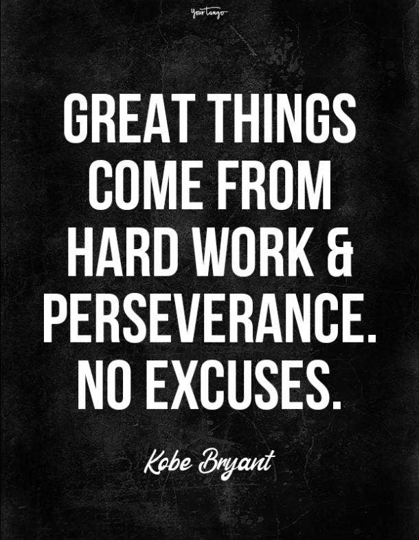 Kobe Bryant hard work quote