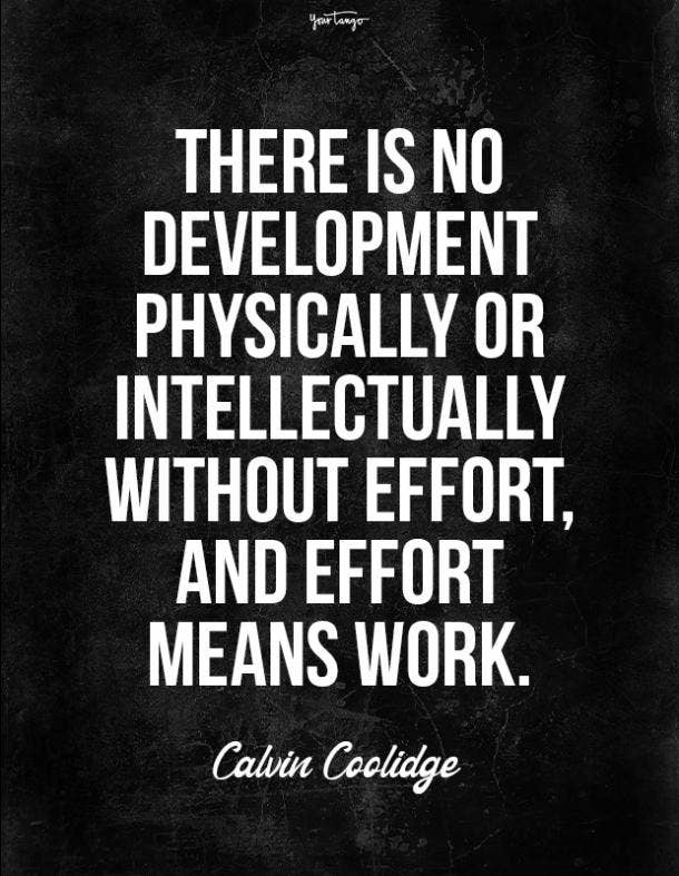 Calvin Coolidge hard work quote