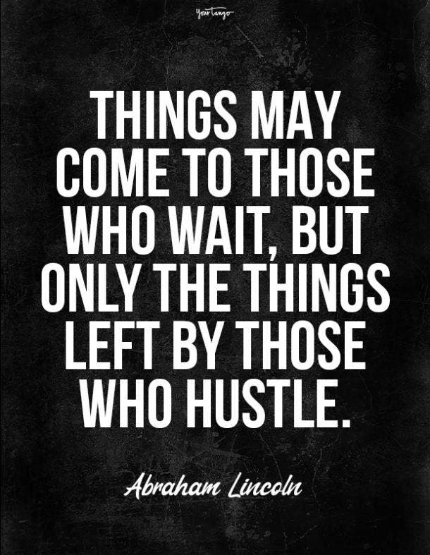 Abraham Lincoln hard work quote