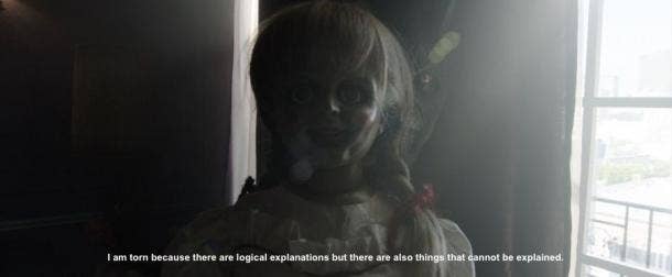 annabelle movie quote
