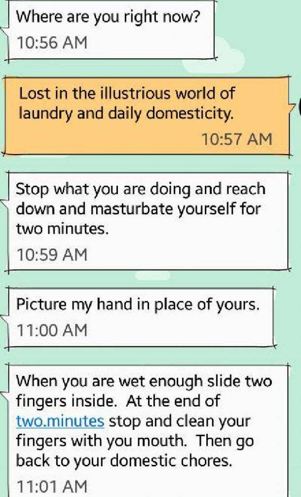 8 Kinky Sexting Examples: Texts From A Dom To His Submissive YourTango.