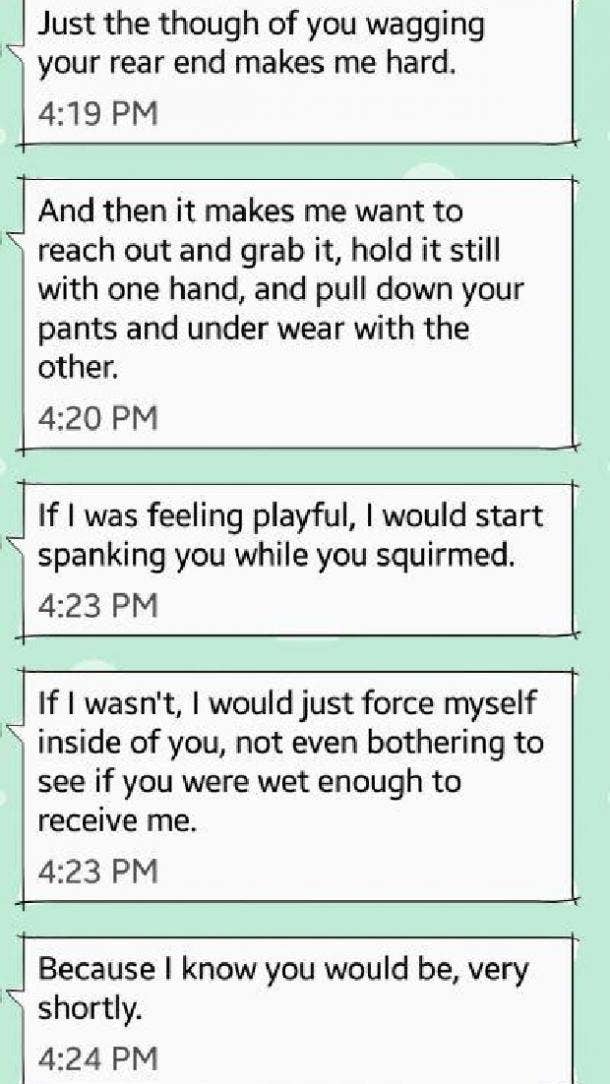 Sexual texts to send to a guy