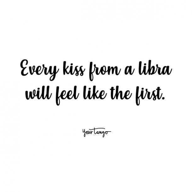 how to kiss a Libra