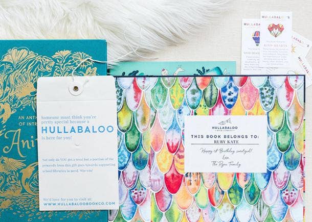 Hullabaloo Book Subscription Valentines Day gift for new mom