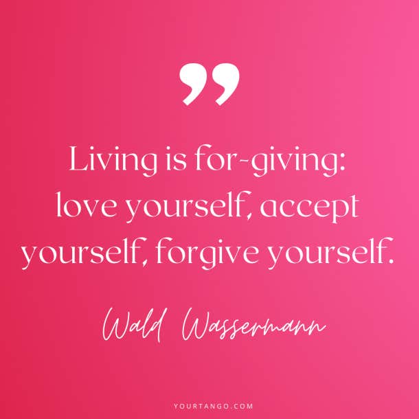wald wassermann valentine's day self love quote