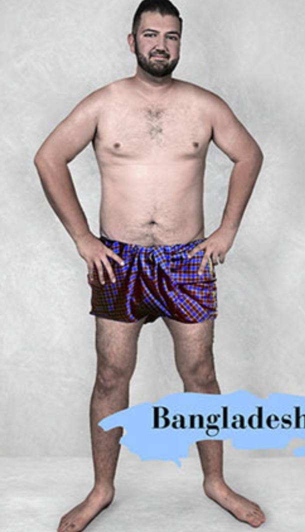 What 'Perfect' Male Body Types Look Like Around The World, By