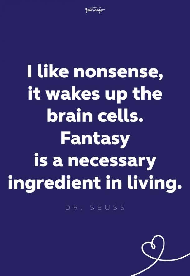 dr seuss imagination quote