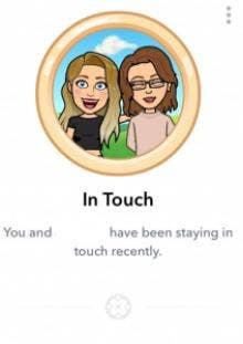 snapchat in touch charm