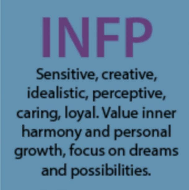 INFP personality type