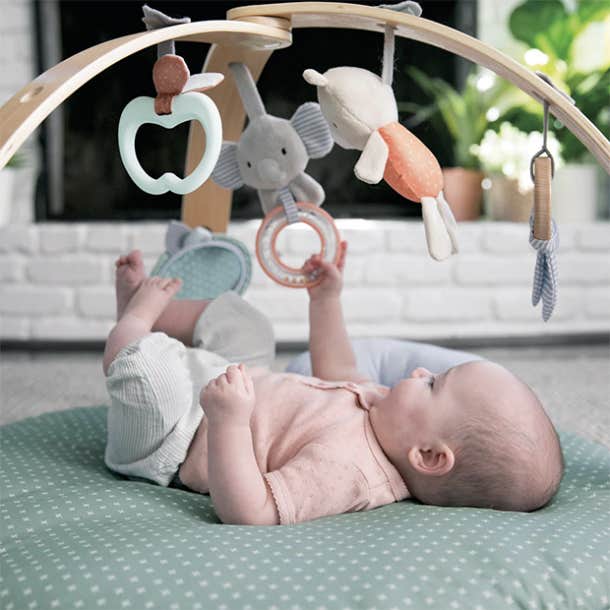 Ingenuity Cozy Spot Reversible Activity Gym & Play Mat