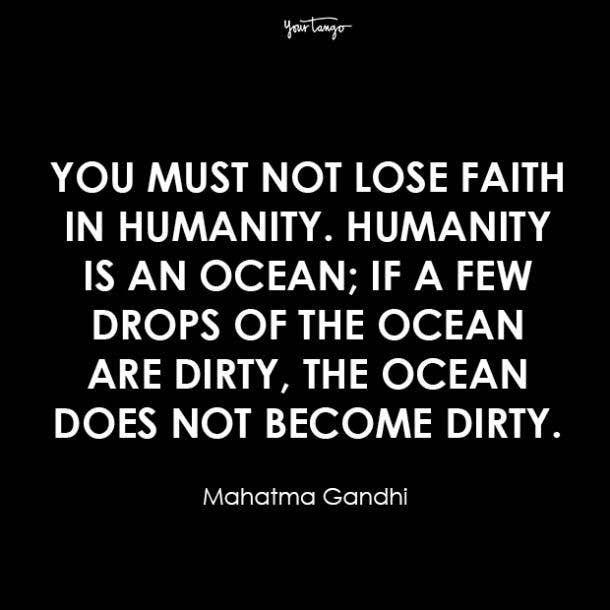 mahatma gandhi dark deep quotes